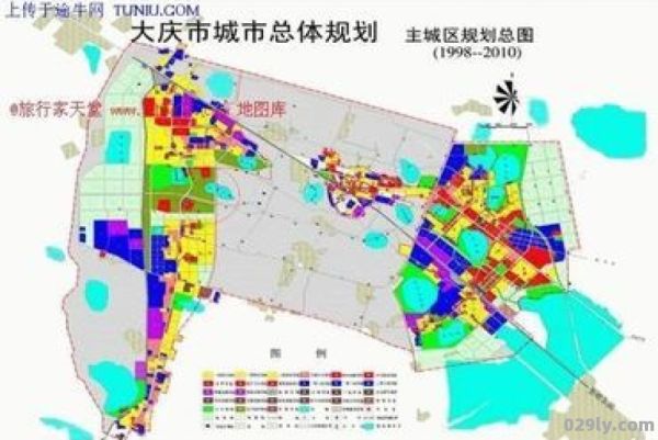 大庆市交通图（2021年大庆交通规划）