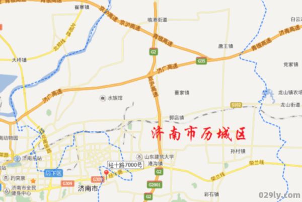 济南市历城区地图（济南历城区地图高清版大图）