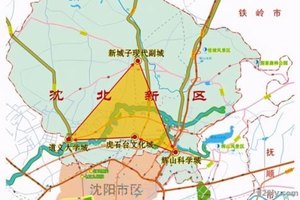 沈北新区（沈北新区地图）