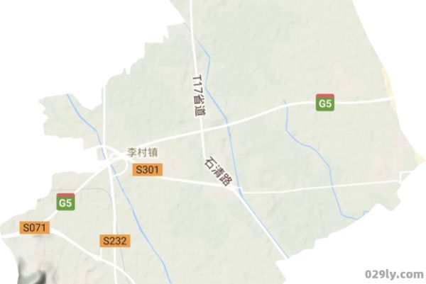 李村地图（李村镇地图）