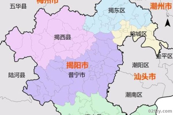 广东省揭阳市地图（广东省揭阳市地图位置）