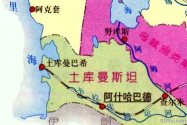 中亚沙漠深坑（中亚沙漠分布地图）