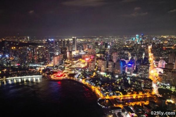 青岛夜景（青岛夜景航拍）