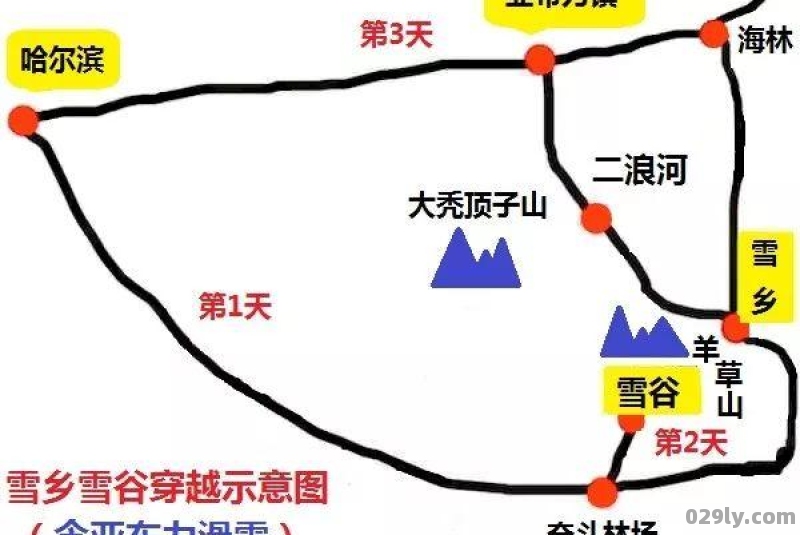 哈尔滨三日游线路