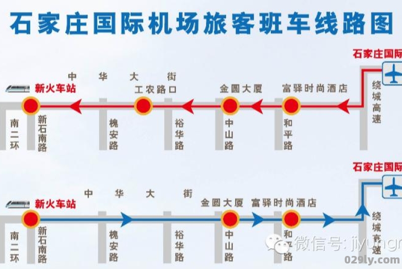 石家庄机场大巴在哪里