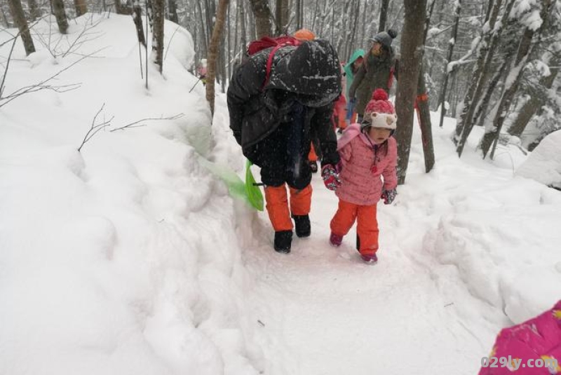 2011年1月准备东北雪乡游,9岁小孩适合徒步吗