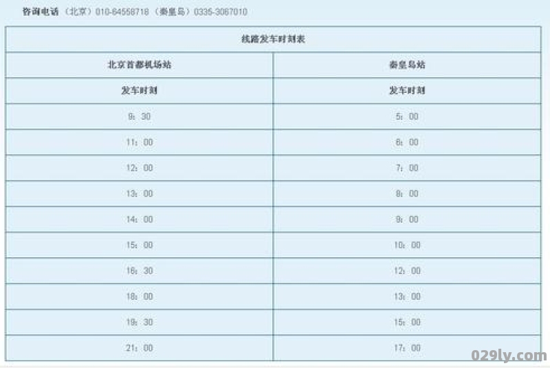 秦皇岛到北京机场大巴停运了吗