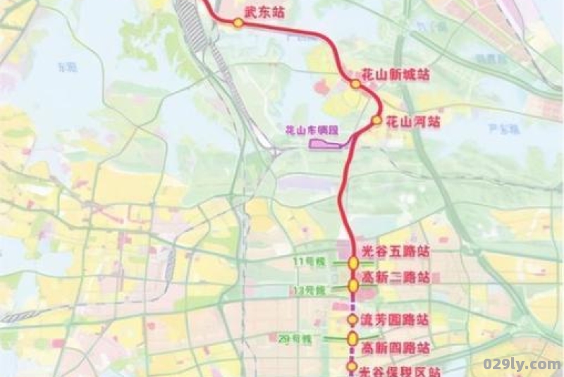 武汉地铁19号线最新线路图2023