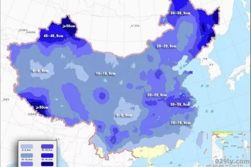 中国哪个省下雪最多