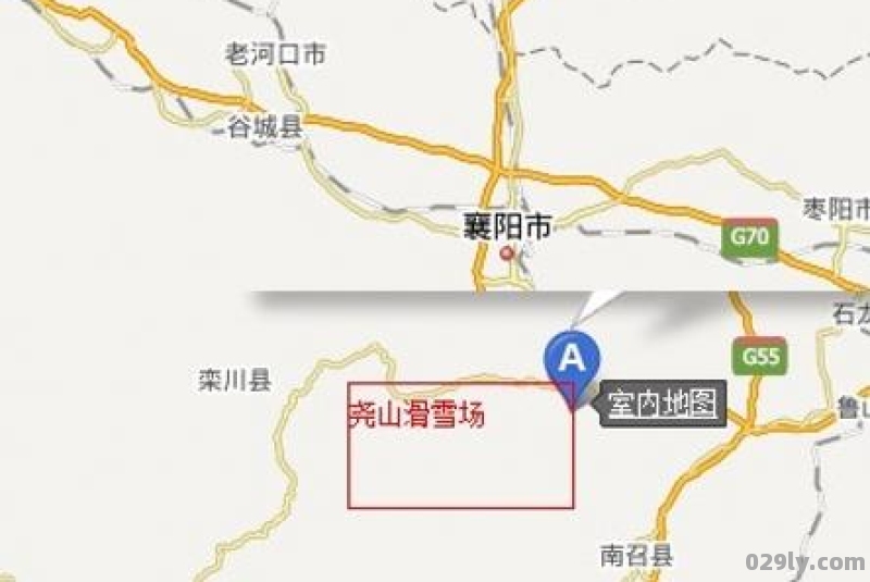 木札岭滑雪场距离尧山滑雪场怎样走