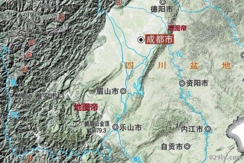 四川的山（四川的山脉分布图）