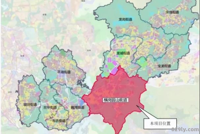 龙岗地图（龙岗地图3号线旧改范围）