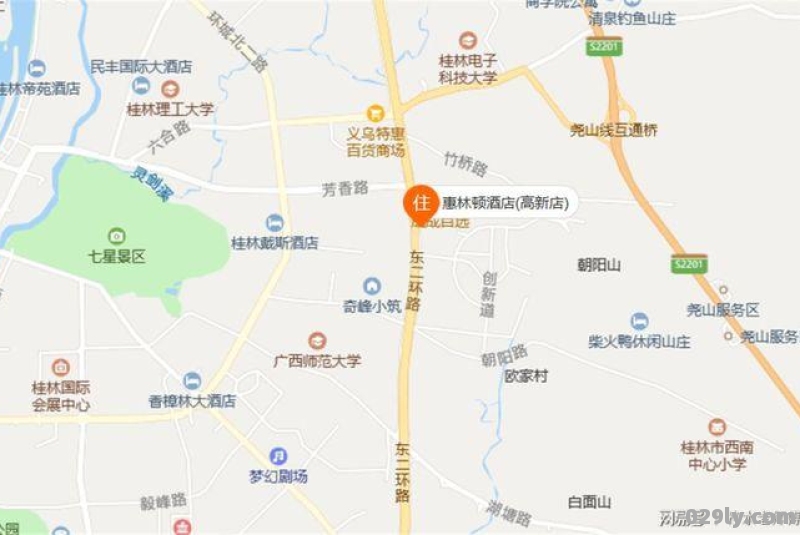 八桂酒店（八桂酒店朝阳广场地图）