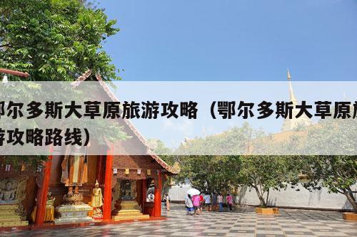 鄂尔多斯大草原旅游攻略（鄂尔多斯大草原旅游攻略路线）