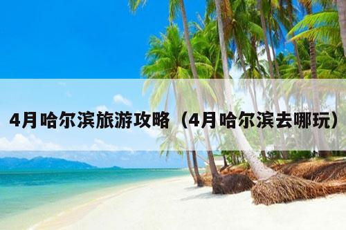 4月哈尔滨旅游攻略（4月哈尔滨去哪玩）