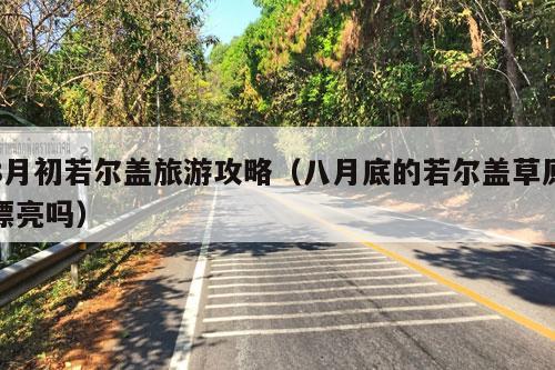 8月初若尔盖旅游攻略（八月底的若尔盖草原漂亮吗）