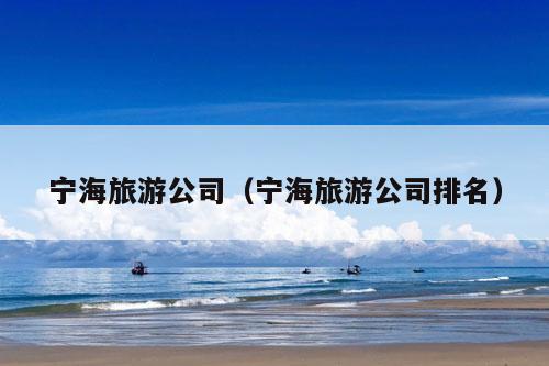 宁海旅游公司（宁海旅游公司排名）