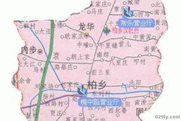 柏乡地图（汾西县团柏乡地图）