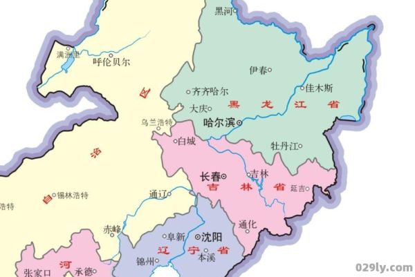 东北地图全图（东北地图全图可放大）