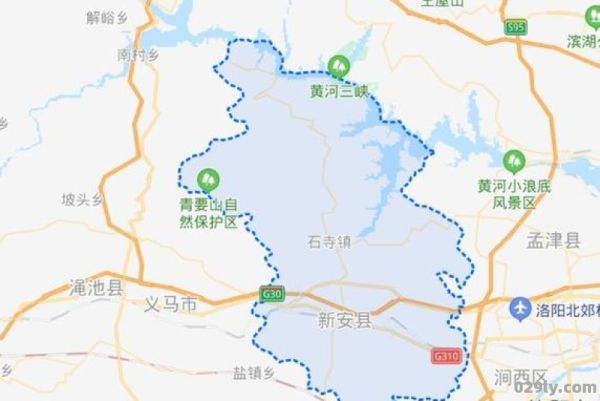 河南新安县地图（河南省新安县属于哪个地级市）