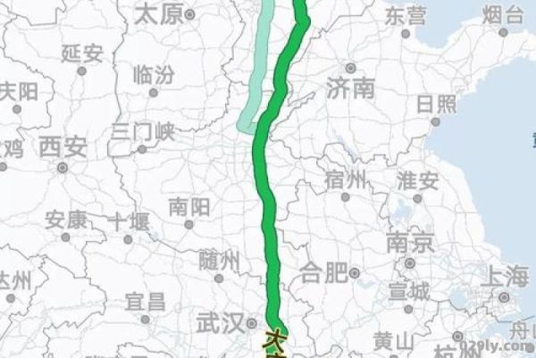 大广高速公路地图（大广高速的路线图）