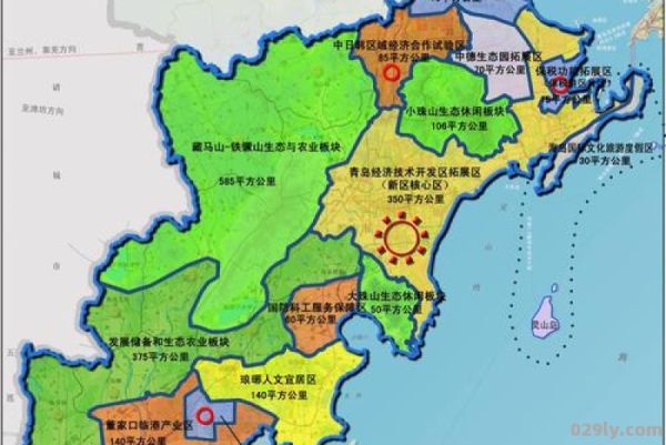 青岛市黄岛区地图（青岛市黄岛区地图各街道）