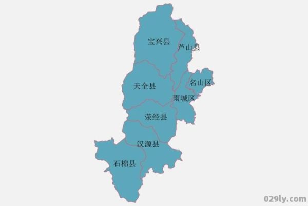 雅安地图（雅安地图全图可放大）