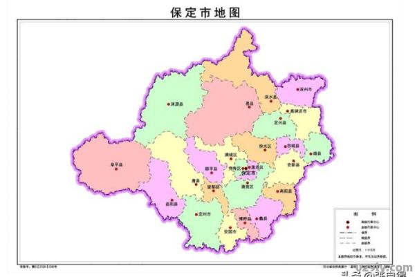 保定地区地图（保定地区地图图片）