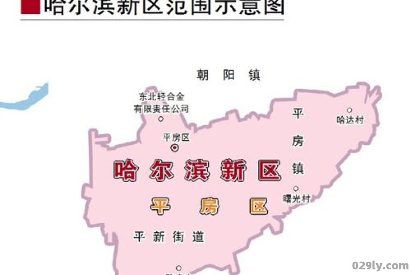 哈尔滨新区范围