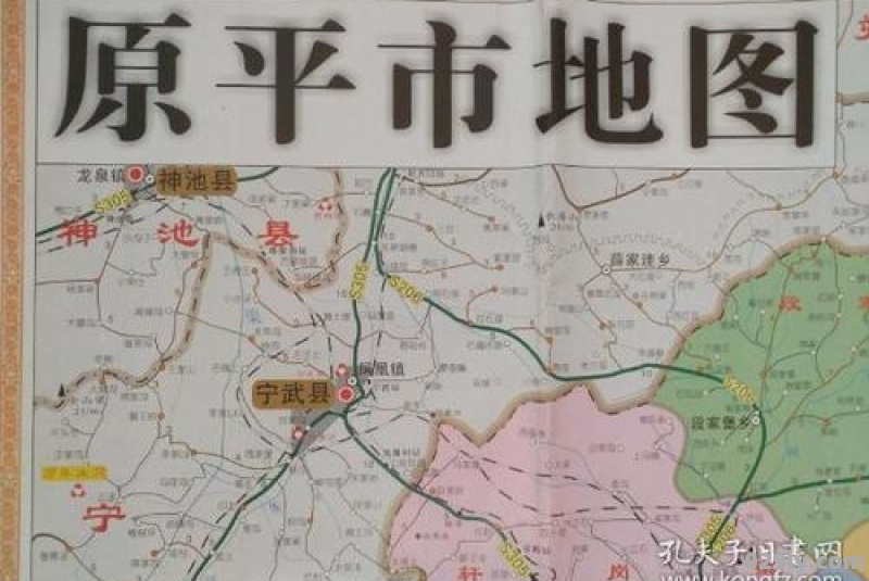 原平地图（原平地图干柳沟在什么位置）