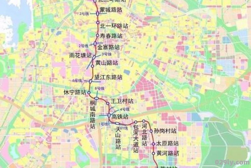 合肥地铁五号线终点站离阜阳路多远