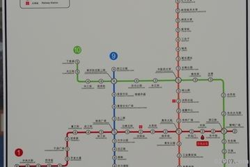 沈阳地铁线路图