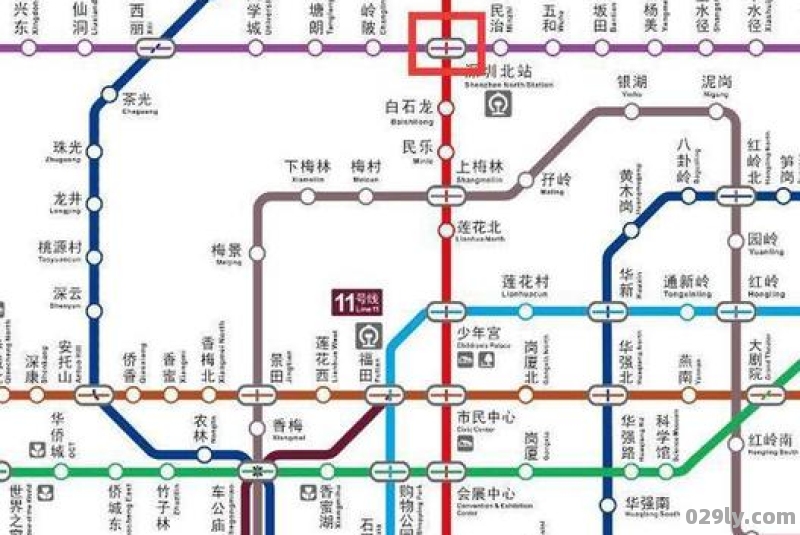 深圳地铁12号线线路图