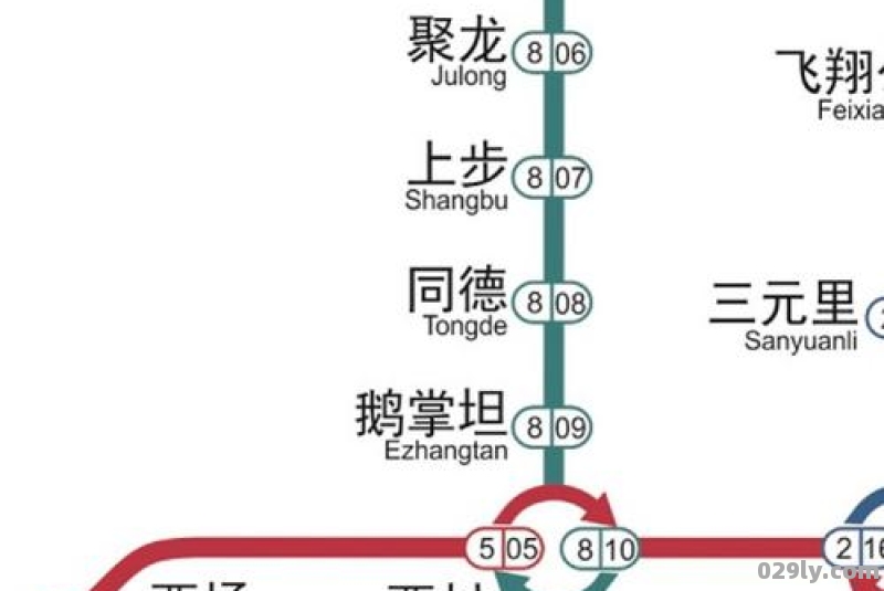 地铁8号线全程站点广州