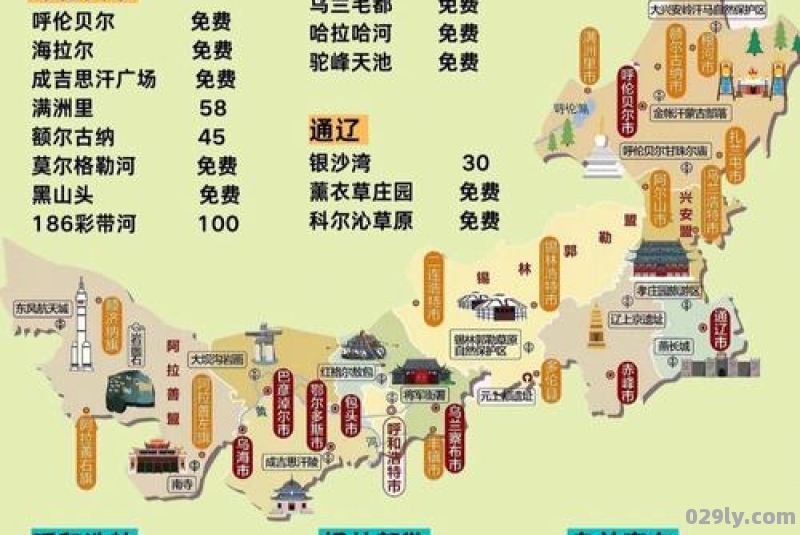 去内蒙古旅游攻略