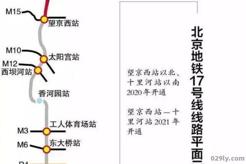 地铁17号线最新线路图