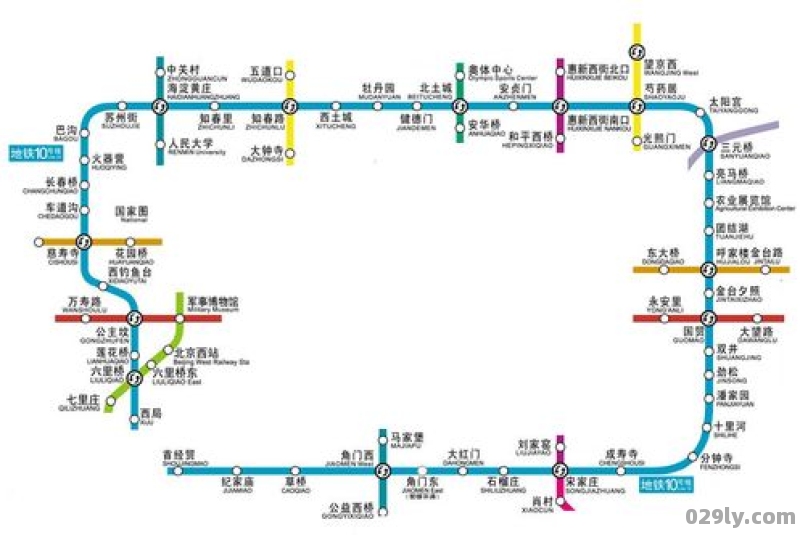 北京地铁十号线路线（北京地铁十号线路线图,看司机开车,抱站）