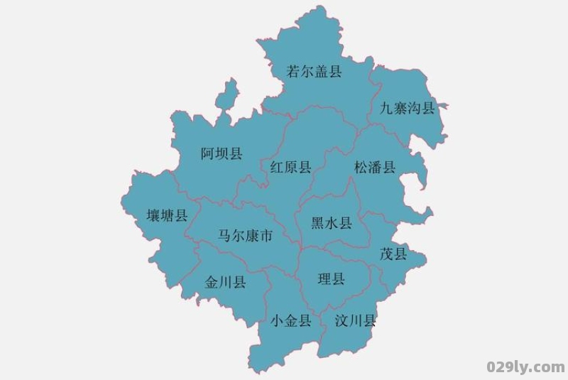 阿坝地图（阿坝地图高清地图全图）