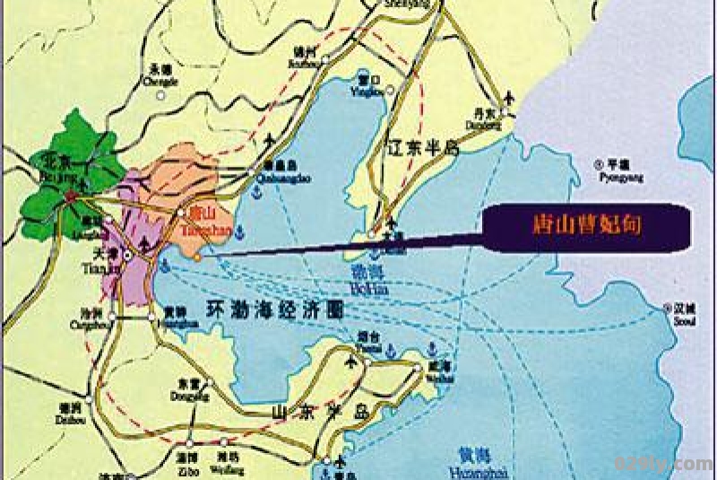 河北曹妃甸地图（曹妃甸地理图）