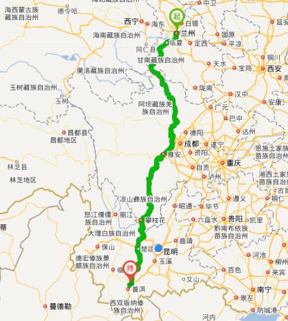 云南到甘南旅游团多少钱 云南到甘肃多少公里路