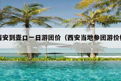 西安到壶口一日游团价（西安当地参团游价格）