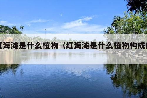 红海滩是什么植物（红海滩是什么植物构成的）