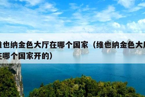 维也纳金色大厅在哪个国家（维也纳金色大厅在哪个国家开的）