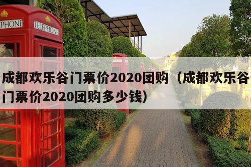 成都欢乐谷门票价2020团购（成都欢乐谷门票价2020团购多少钱）