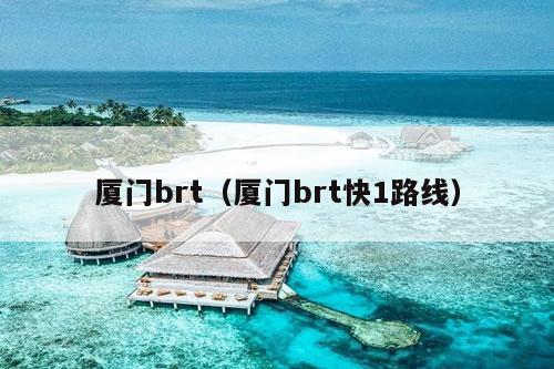 厦门brt（厦门brt快1路线）