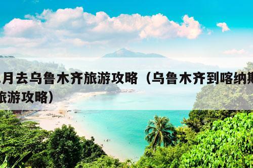 1月去乌鲁木齐旅游攻略（乌鲁木齐到喀纳斯旅游攻略）