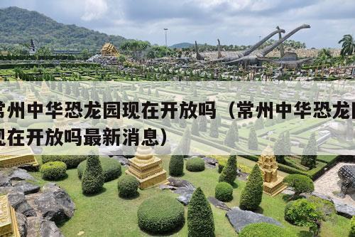 常州中华恐龙园现在开放吗（常州中华恐龙园现在开放吗最新消息）