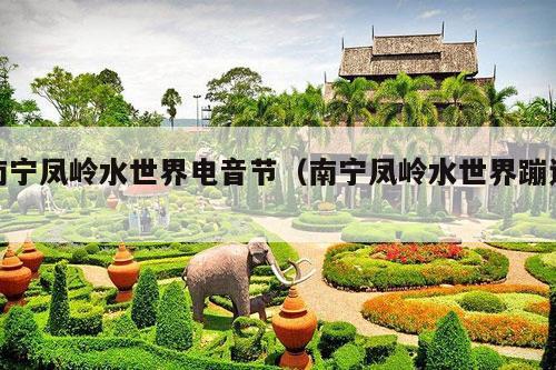 南宁凤岭水世界电音节（南宁凤岭水世界蹦迪）